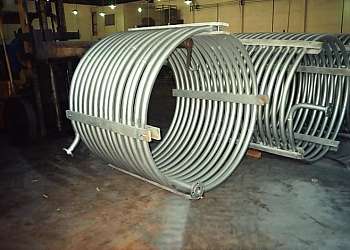 Trocador de calor serpentina Trocador de calor serpentina